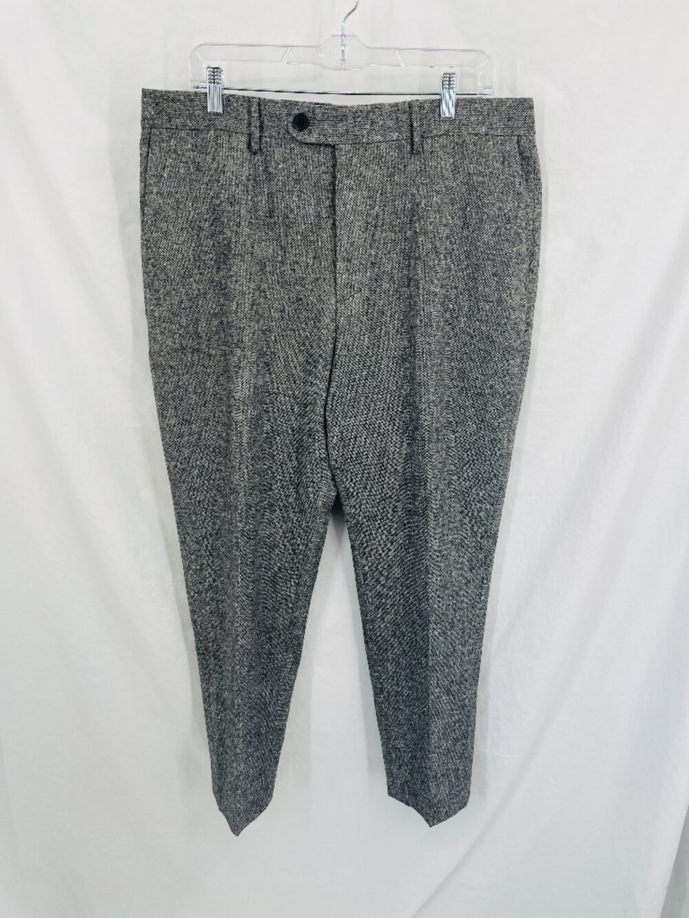 Banana Republic Tailor Fit Gray Flat Front Dress Pants 36x30 New With Tags